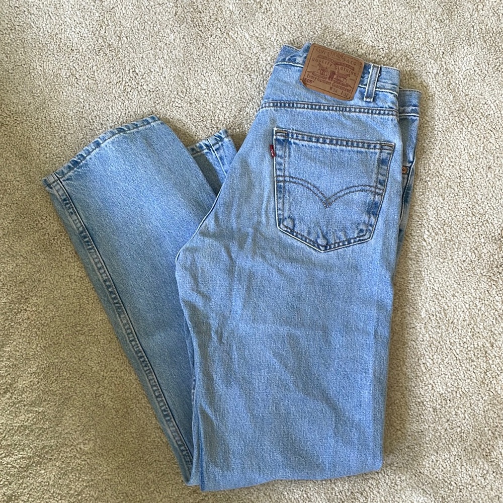 Levi’s 505 light wash